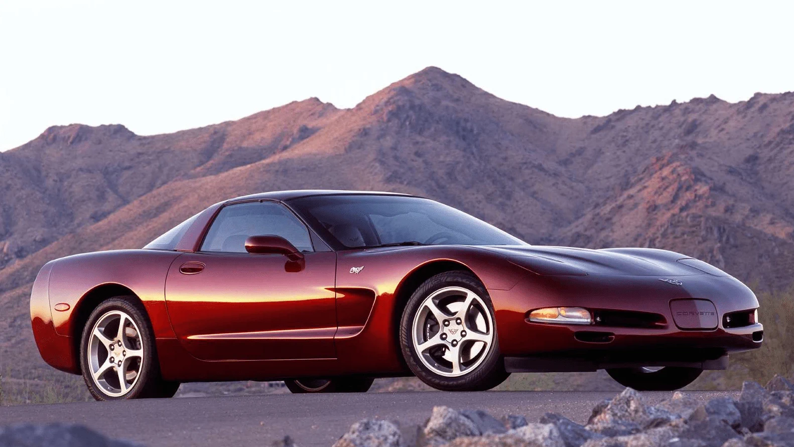 Click to Enlarge-Esc to Close Corvette Generations/C5/C5 2003 Purple 50th Right.webp